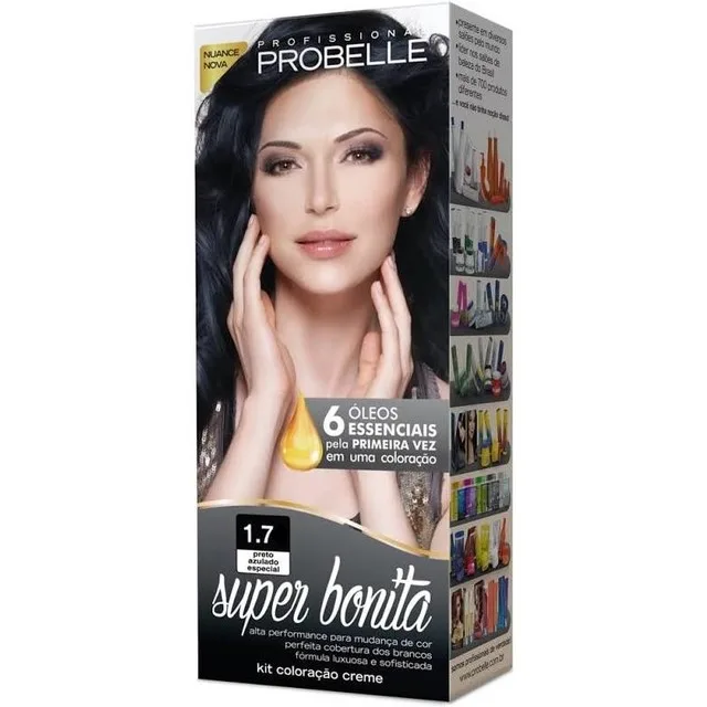 PROBELLE TINT S. BONITA 1.7PRETO AZULADO ESP