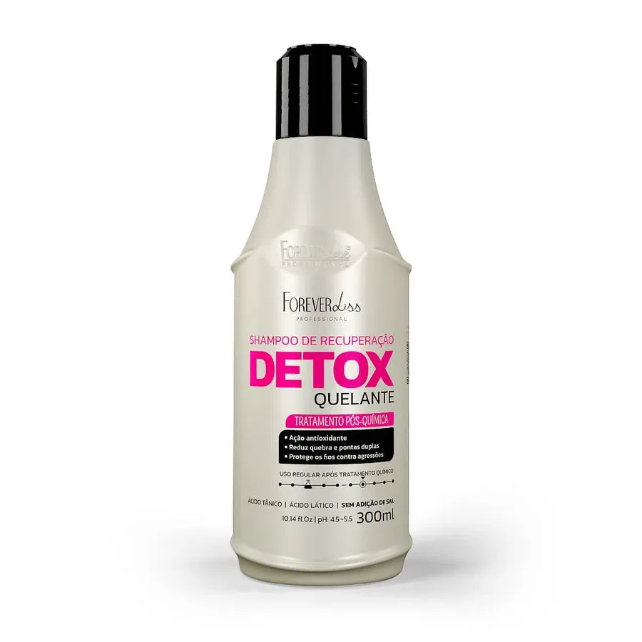 FOREVER LISS SH 300ML QUELANTE RECUPERACAO DIARIA