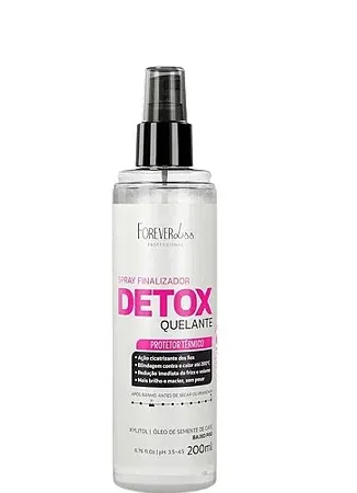 FOREVER LISS SPRAY 200ML FINALIZADOR QUELANT DETOX