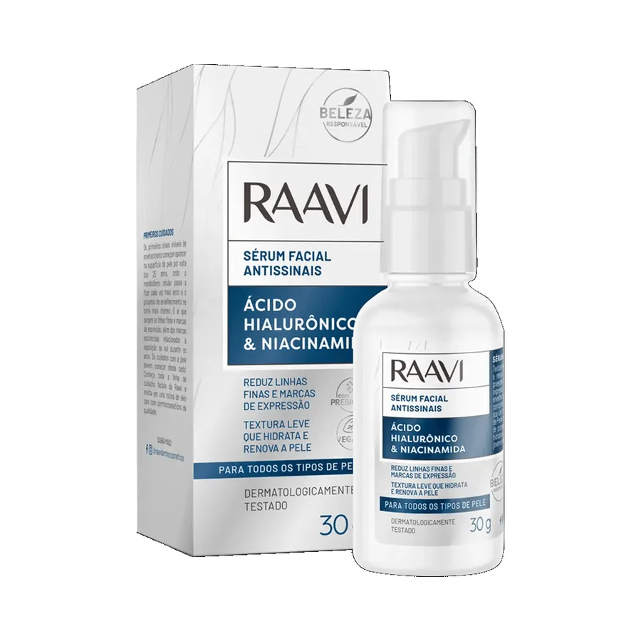 RAAVI SERUM FACIAL 30G ANTISINAIS