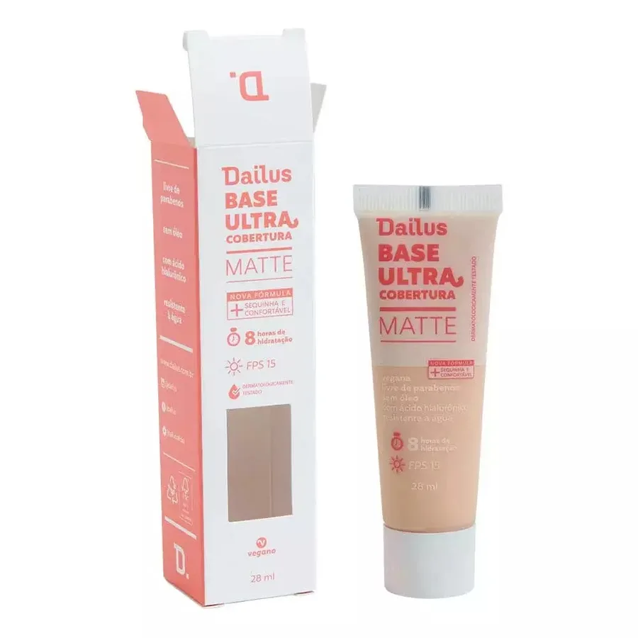 DAILUS BASE LIQ ULTRA MATTE 28ML D1 CLARO