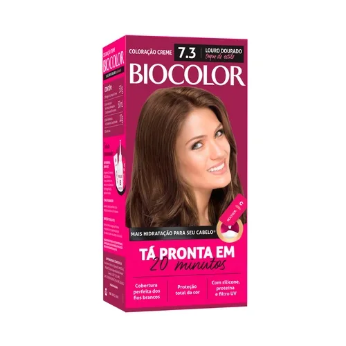 BIOCOLOR KIT MINI 7.3 LOURO LEVE