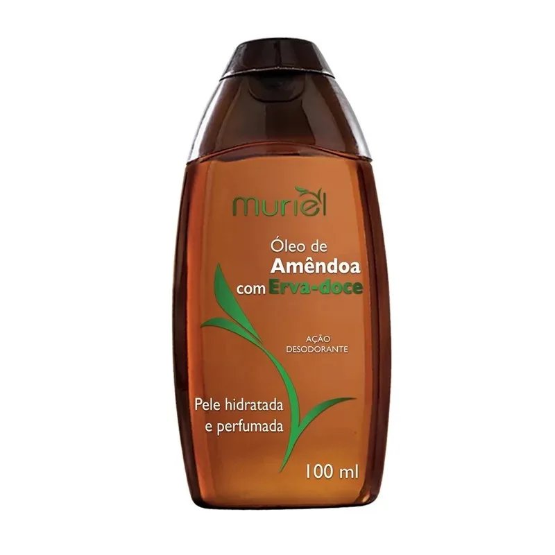 MURIEL OLEO CORPORAL 100ML AMENDOA ERVA DOCE