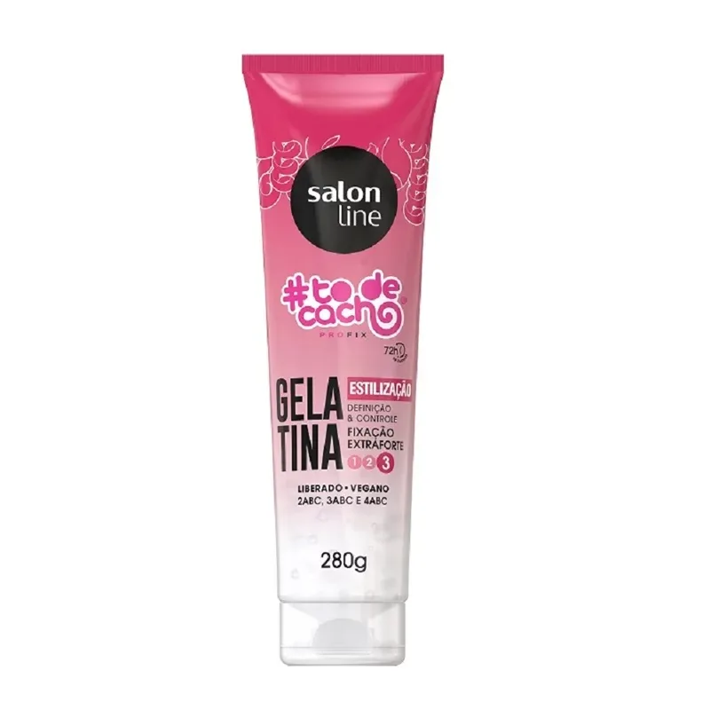 S.LINE GELATINA 280G TODECACHO FIXACAO EXTRA FORTE