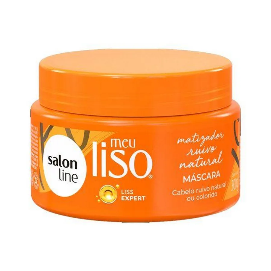 S.LINE MASC 300G MEU LISO MATIZADORA RUIVO NATURAL