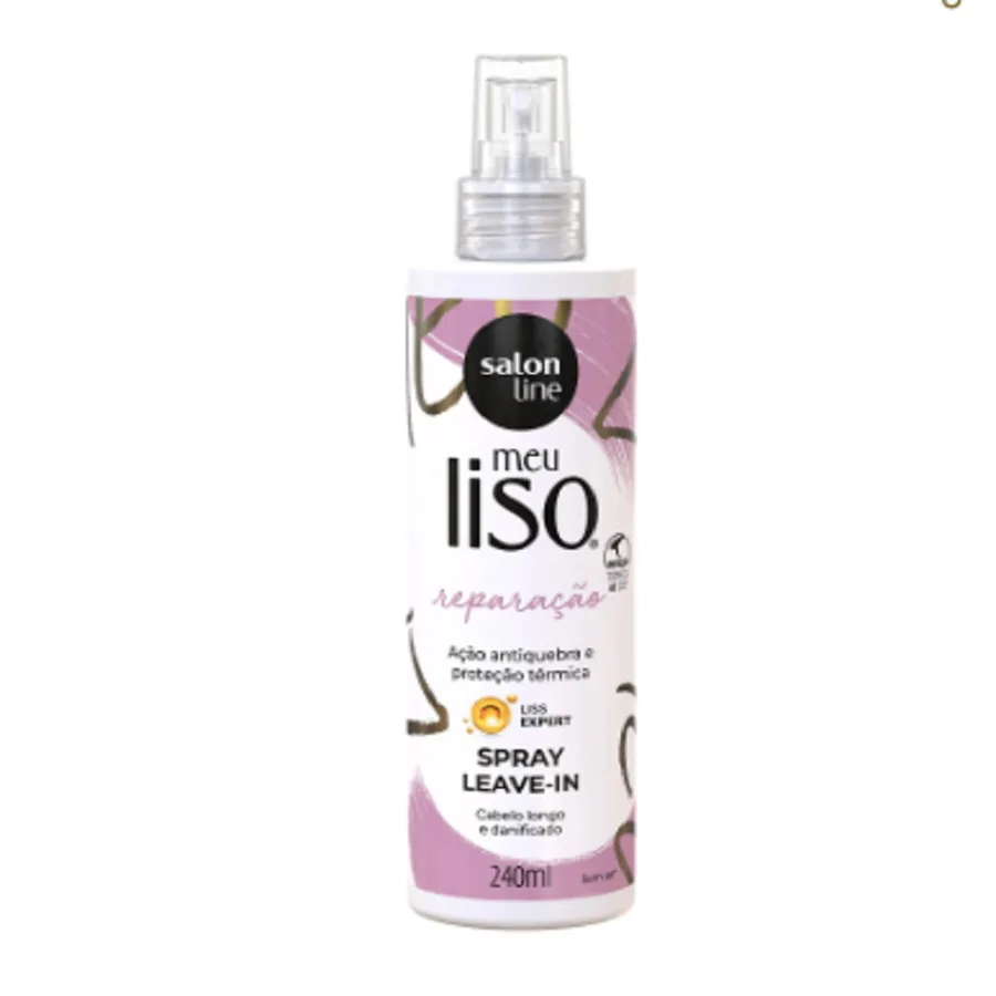 S.LINE LEAVE IN 240ML MEU LISO REPARACAO SPRAY