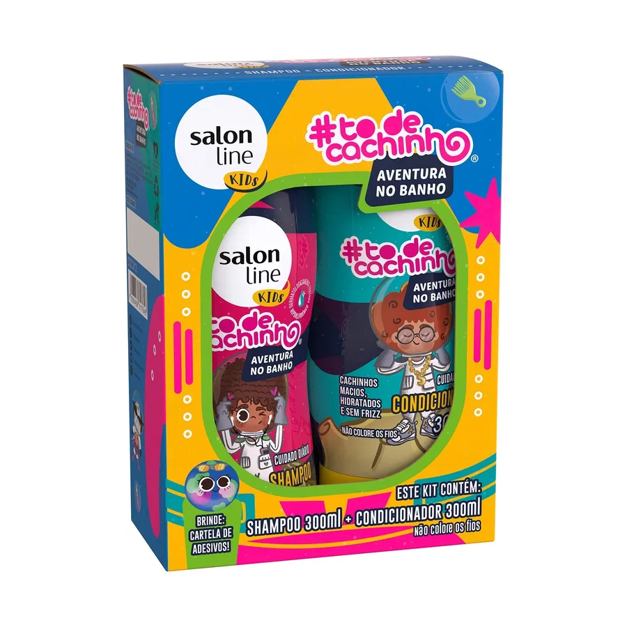 S.LINE KIDS KIT 300ML SH+COND AVENDRURA NO BANHO