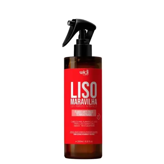 WIDICARE FLUIDO 200ML ANTIFRIZZ LISO MARAVILHA