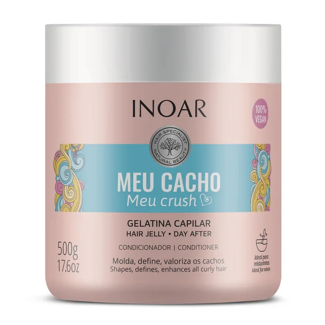 INOAR GELATINA 500GR MEU CACHO MEU CRUSH