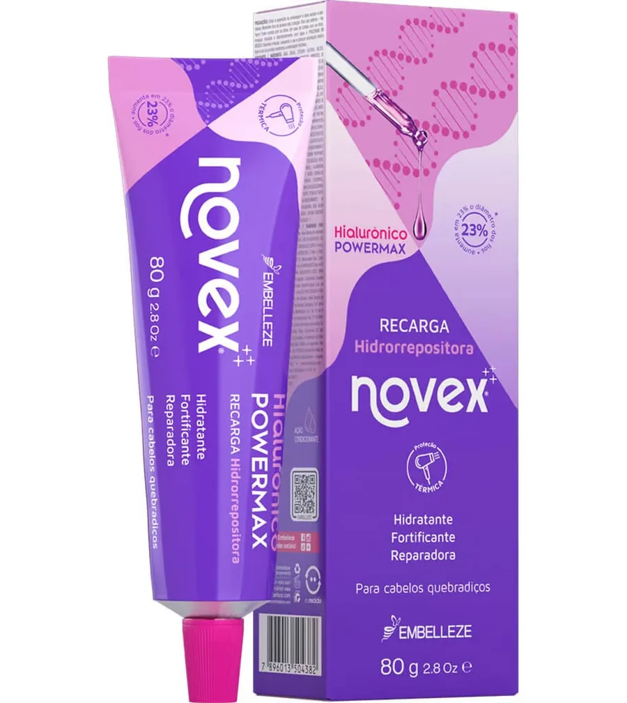 EMBELLEZE NOVEX MASC 80G RECARGA HIALURONICO