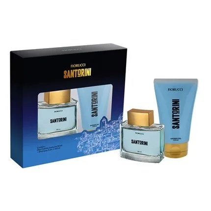 FIORUCCI KIT COLONIA 90ML+SH 150ML SANTORINI