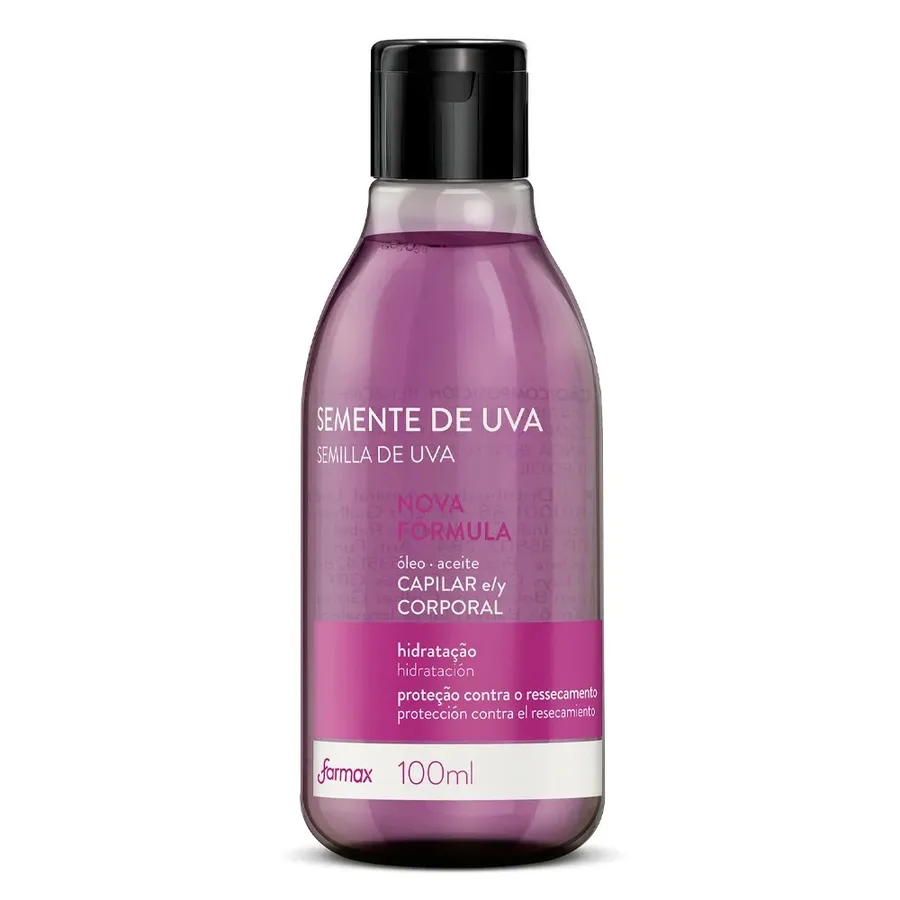 FARMAX OLEO 60ML CAPIL+CORPO SEMENTE UVA