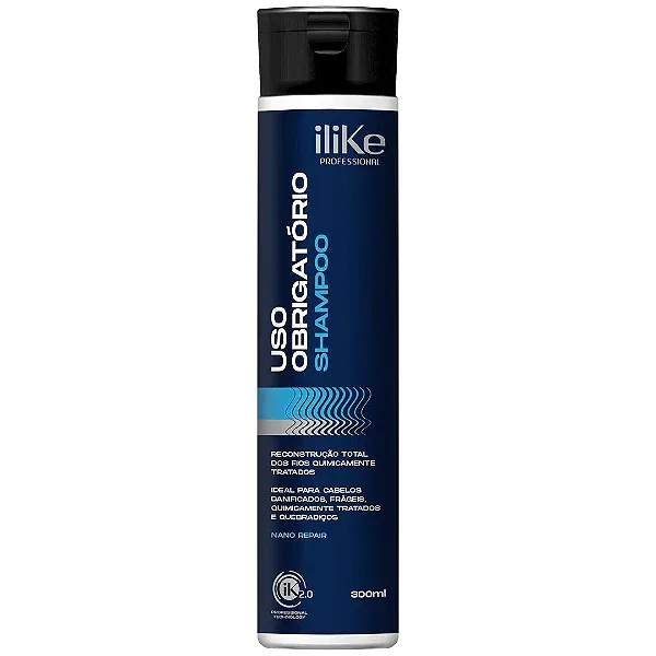 ILIKE SHAMPOO 300ML USO OBRIGATORIO