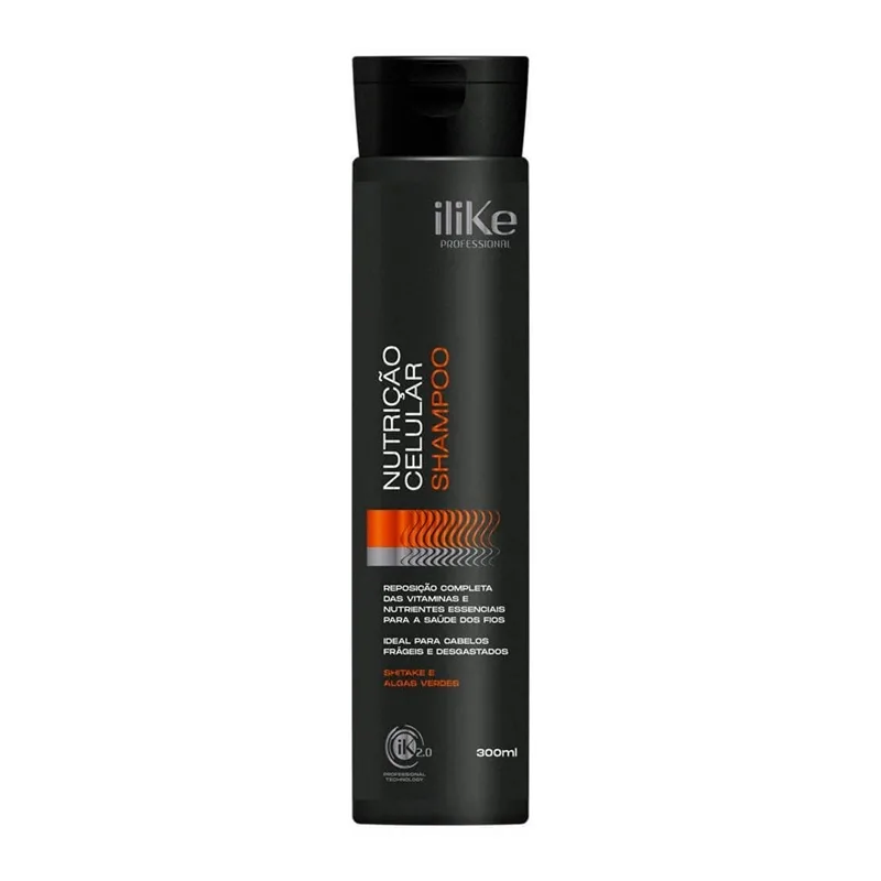 ILIKE SHAMPOO 300ML NUTRICAO CELULAR