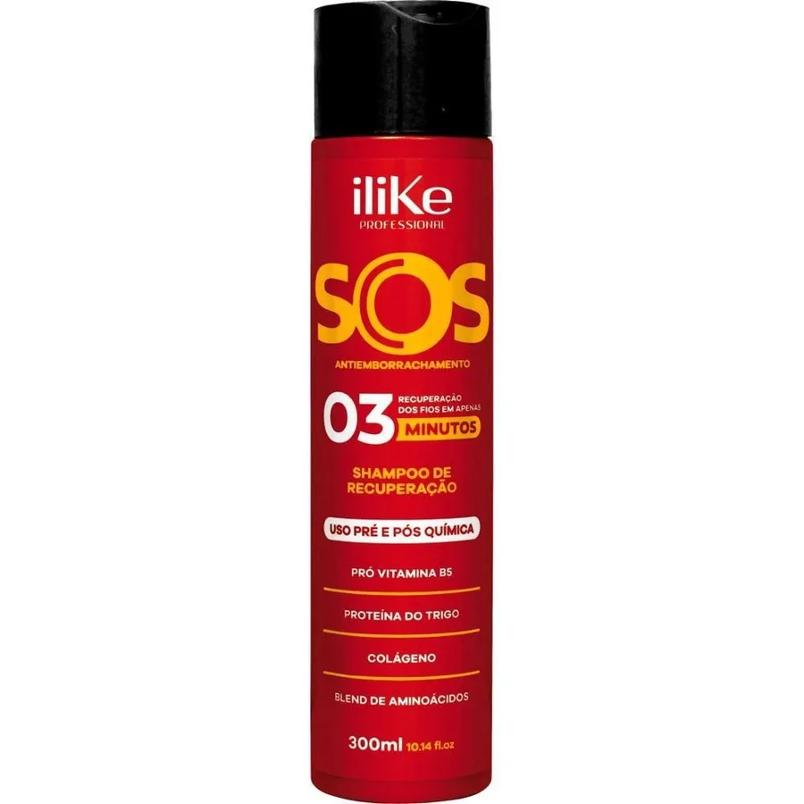 ILIKE SHAMPOO 300ML SOS ANTIEMBORRACHAMENTO