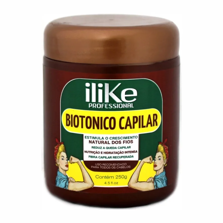 ILIKE MASCARA CAPILAR 250G BIOTINA CAPILAR