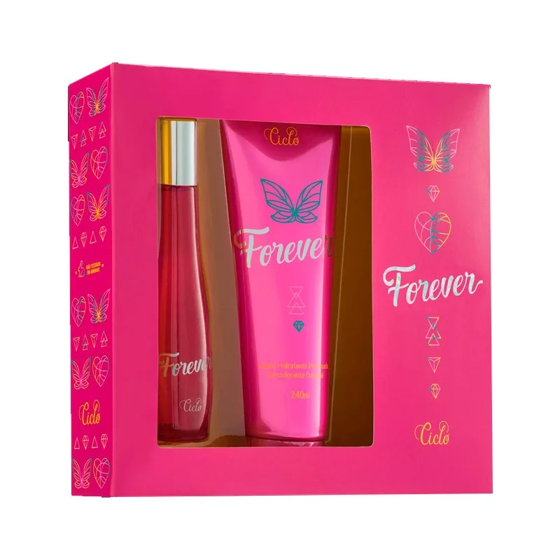 COFFRET FOREVER HIDRAT 240ML + DEO COLONIA 50ML
