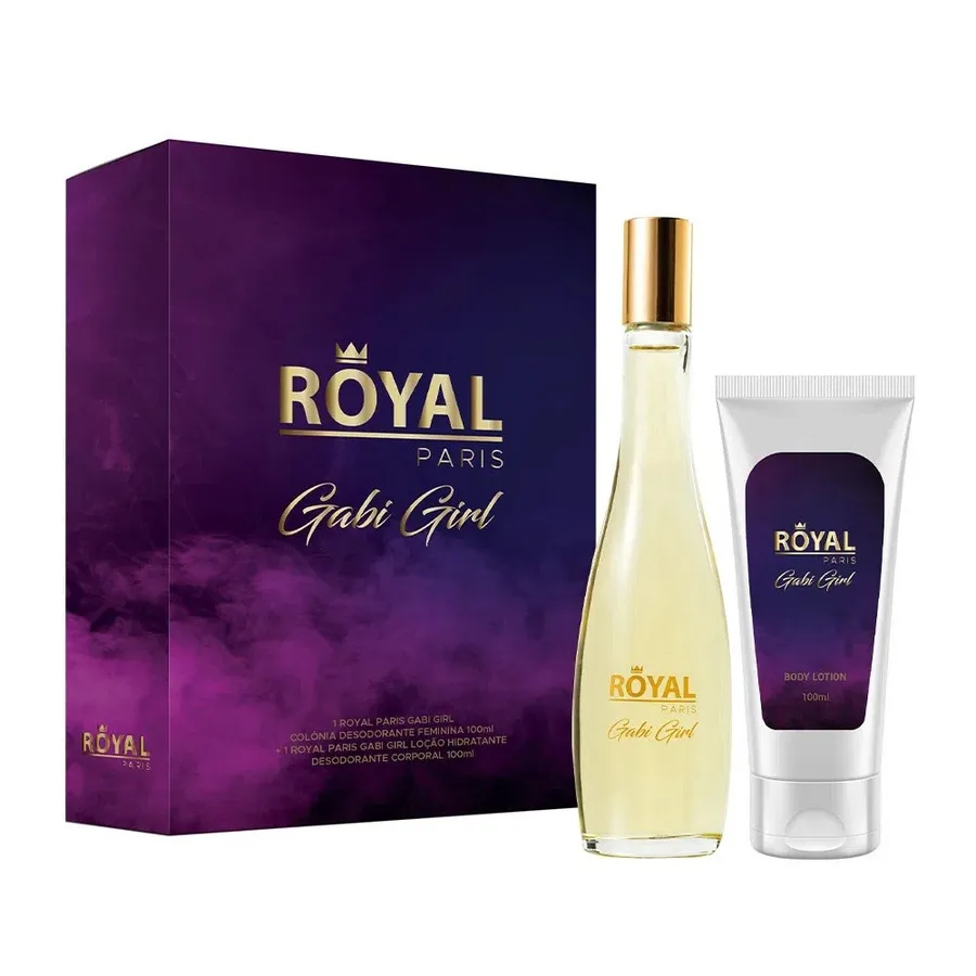 COFFRET ROYAL PARIS GABY GIRL DEO COL 100ML+HIDR C
