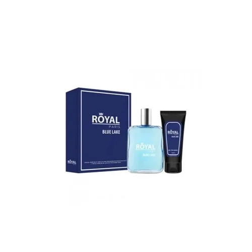 COFFRET ROYAL PARIS BLUE LAKE DEO COL 100ML+GEL B