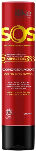 ILIKE COND 200ML SOS ANTIEMBORRACHAMENTO