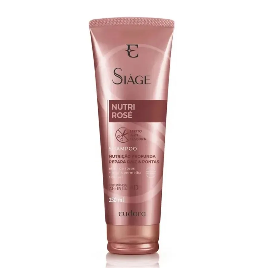 SIAGE SHAMPOO 250ML NUTRI ROSE
