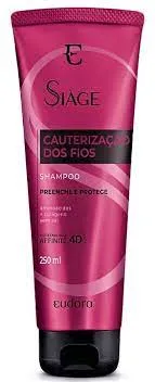 SIAGE SHAMPOO 250ML CAUTERIZACAO FIOS