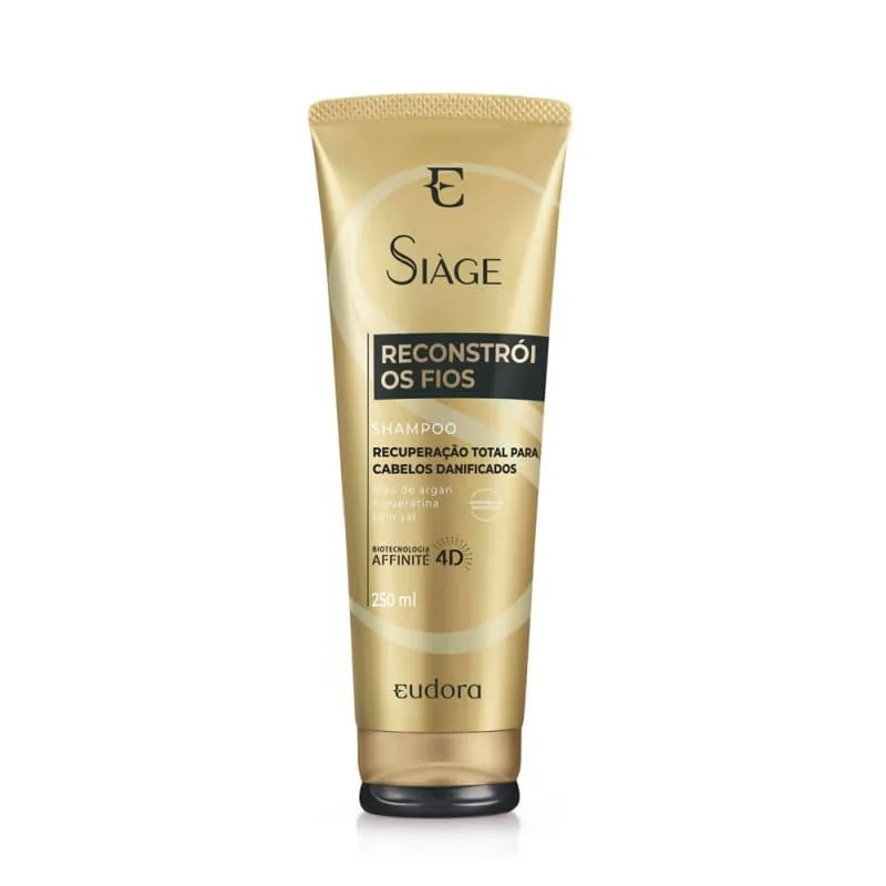 SIAGE SHAMPOO 250ML RECONSTROI FIOS