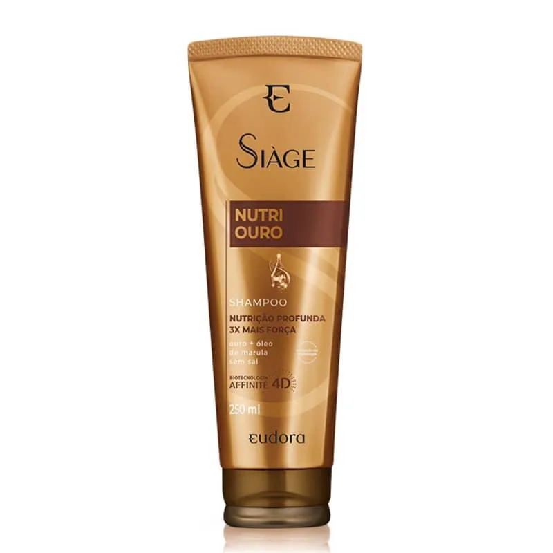 SIAGE SHAMPOO 250ML NUTRI OURO