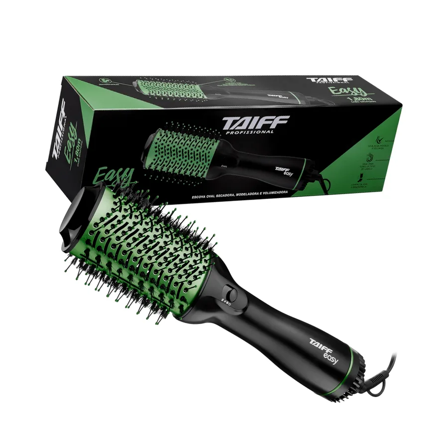 TAIFF ESCOVA OVAL EASY GREEN 127V