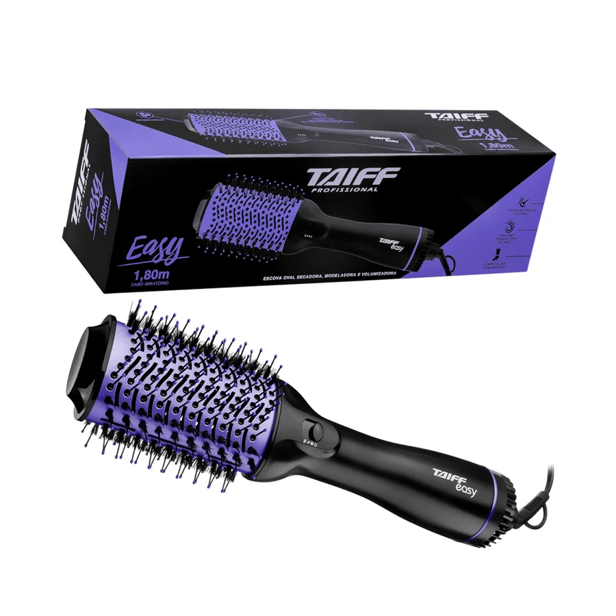 TAIFF ESCOVA OVAL EASY LILAS 127V