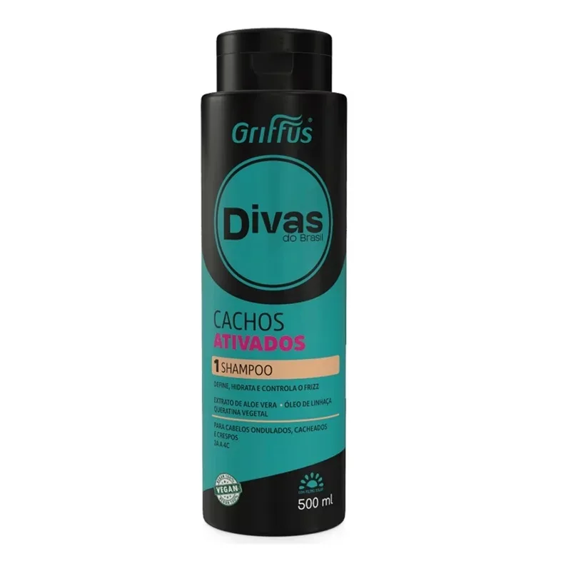 GRIFFUS SH 500ML DIVAS CACHOS ATIVADO