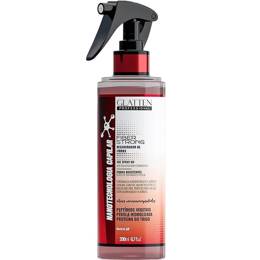 GLATTEN 200ML SPRAY FIBER STRONG