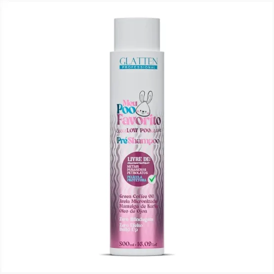 GLATTEN CREME PRE 500ML MEU POO FAVORITO