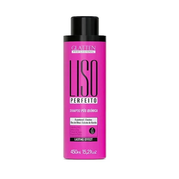 GLATTEN SH 450ML LISO PERFEITO