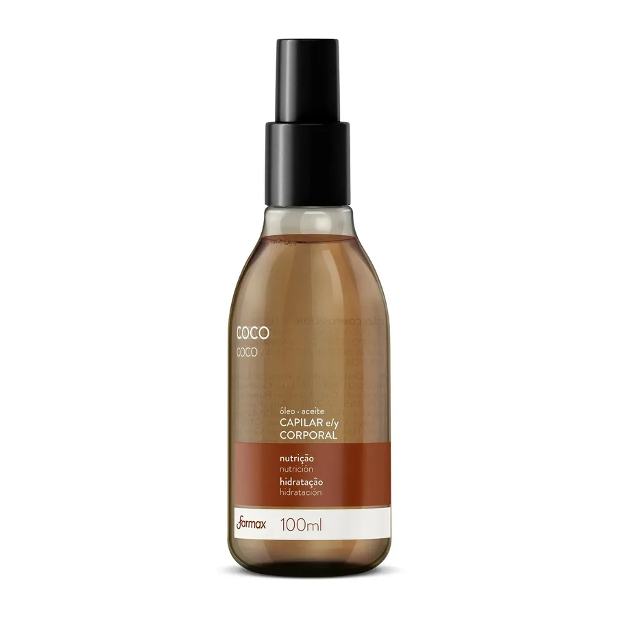 FARMAX OLEO 100ML CAPIL+CORPO SPRAY COCO