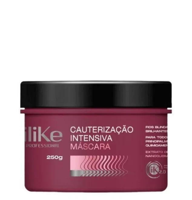 ILIKE MASCARA CAPILAR 250G CAUTERIZACAO