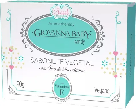 GIOVANNA BABY SABONETE 90G VEGETAL CANDY