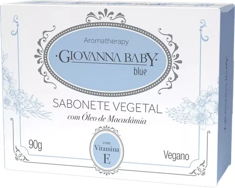 GIOVANNA BABY SABONETE 90G VEGETAL BLUE