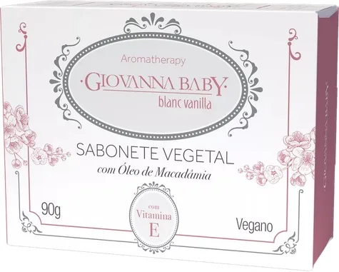 GIOVANNA BABY SABONETE 90G BLANC