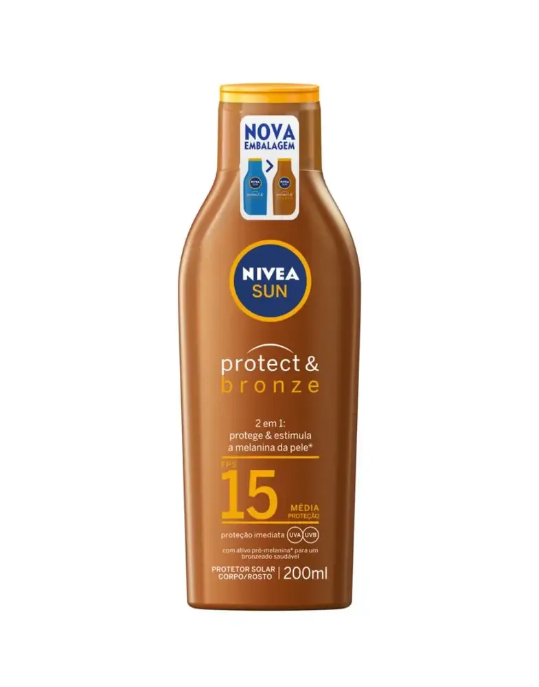 NIVEA PROTECT&BRONZE 200ML FPS 15
