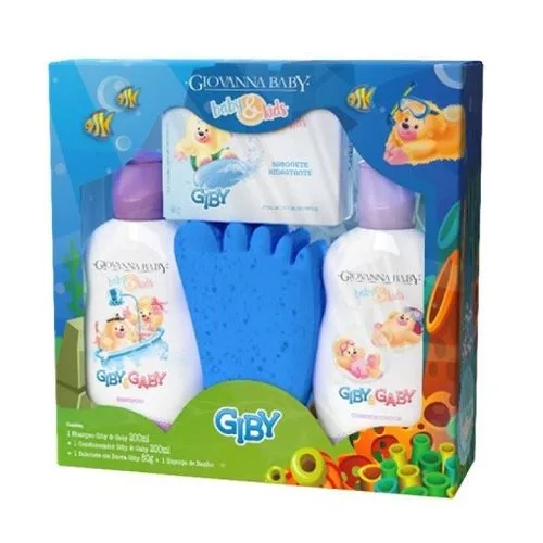 GIOVANNA BABY 200ML GIBYGABY AZUL+COND+SAB+ESP
