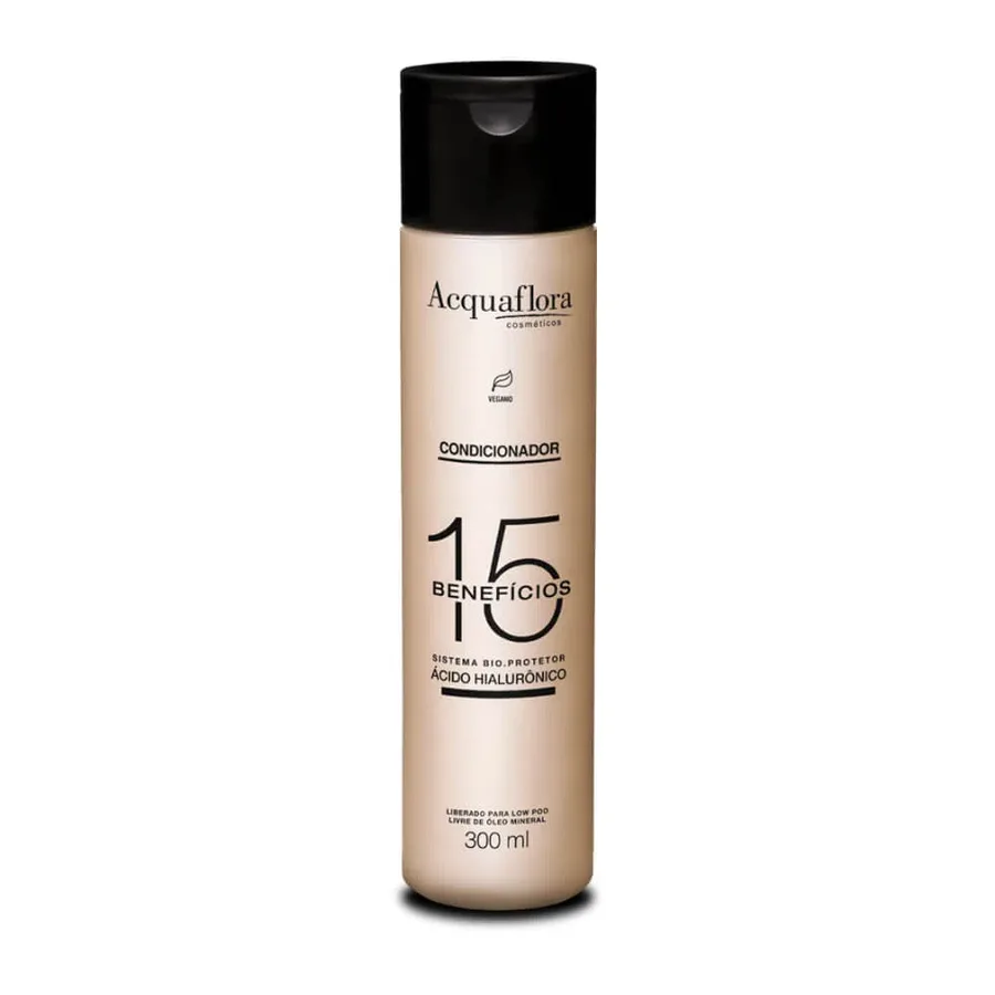 ACQUAFLORA COND 300ML 15 BENEFICIOS