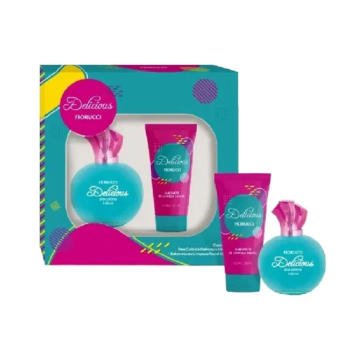 FIORUCCI KIT COLONIA 100ML+SAB FACIAL 50ML DELICIO