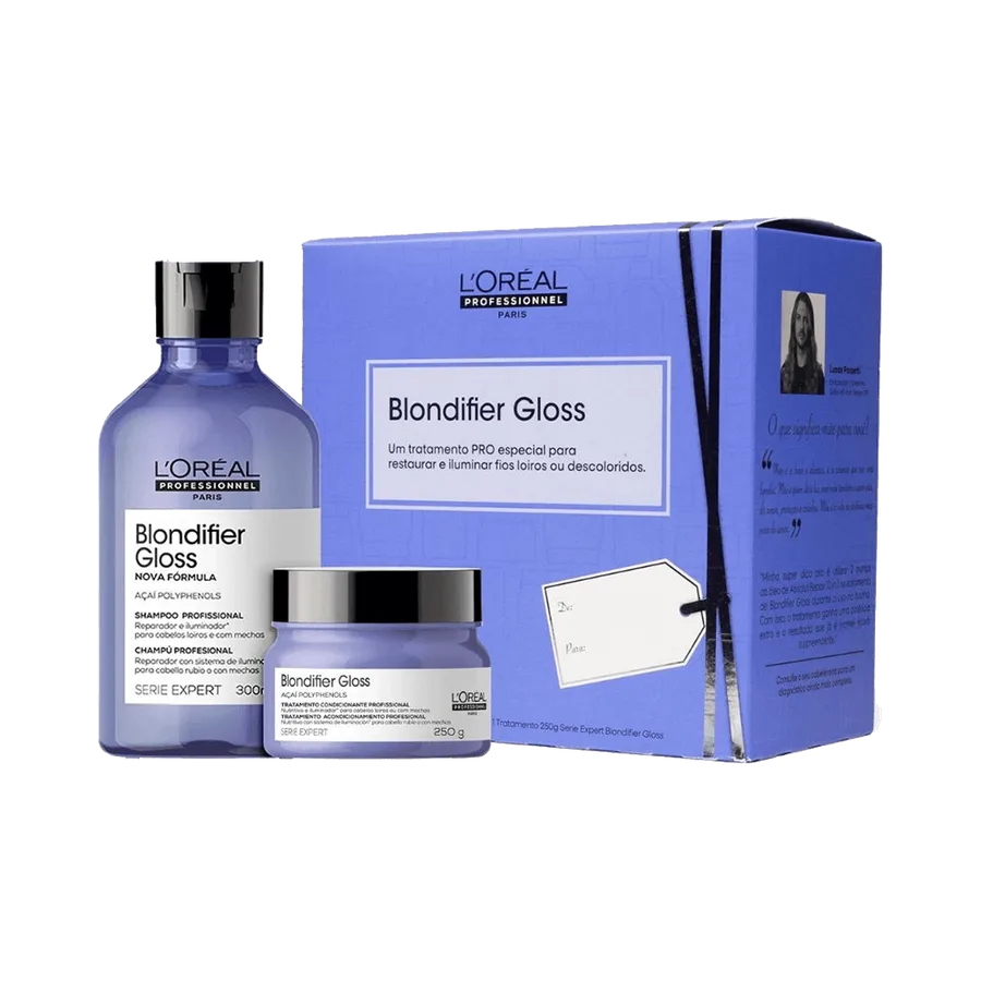 LOREAL KIT BLONDIFIER SH 300ML+MASC 250G