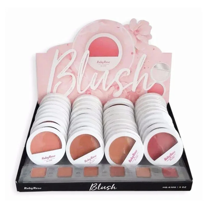 RUBY ROSE BLUSH COMPACTO FACIAL HB6106