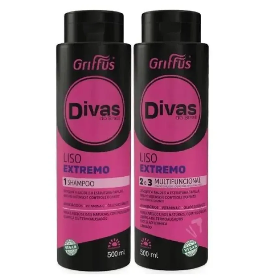 GRIFFUS KIT DIVAS SH+COND 500ML LISOS