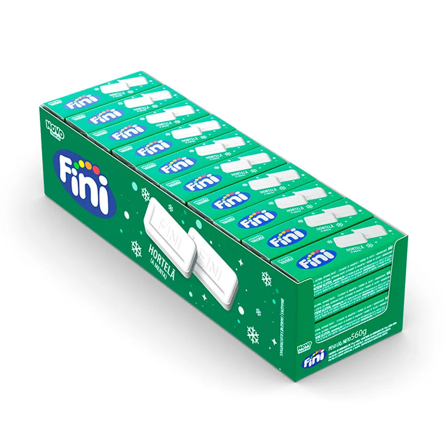 FINI PASTILHAS 14G HORTELA