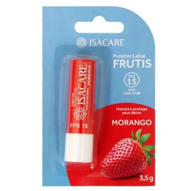 ISACARE PROT 3 5G LABIAL MORANGO FPS 50