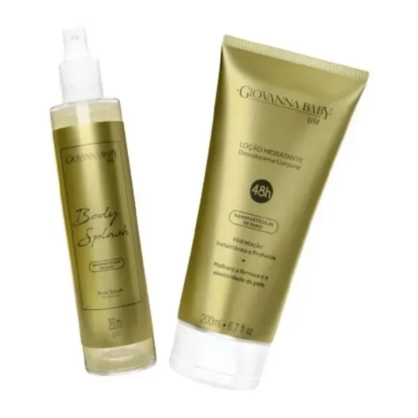 GIOVANNA BABY KIT BODY SPRAY 260ML+LOC200ML GOLD