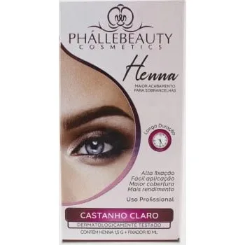 PHALLEBEAUTY HENNA CAST CLARO 1,5ML+ 10ML FIXADOR